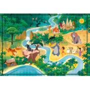 Puzzle Clementoni Story Maps Libro de la Selva de 1000 Piezas