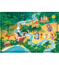 Puzzle Clementoni Story Maps Libro de la Selva de 1000 Piezas