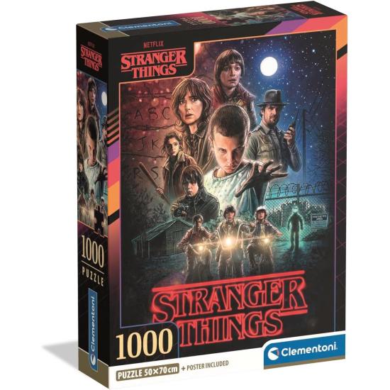 Puzzle Clementoni Stranger Things 1 de 1000 Piezas