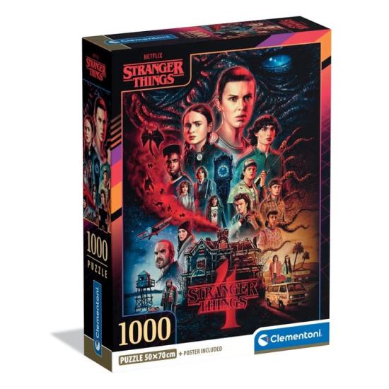 Puzzle Clementoni Stranger Things 4 de 1000 Piezas