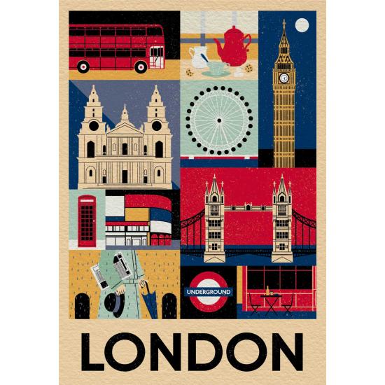 Puzzle Clementoni Style Londres de 1000 Pzs Puzzle Clementoni Style Londres de 1000 Pzs