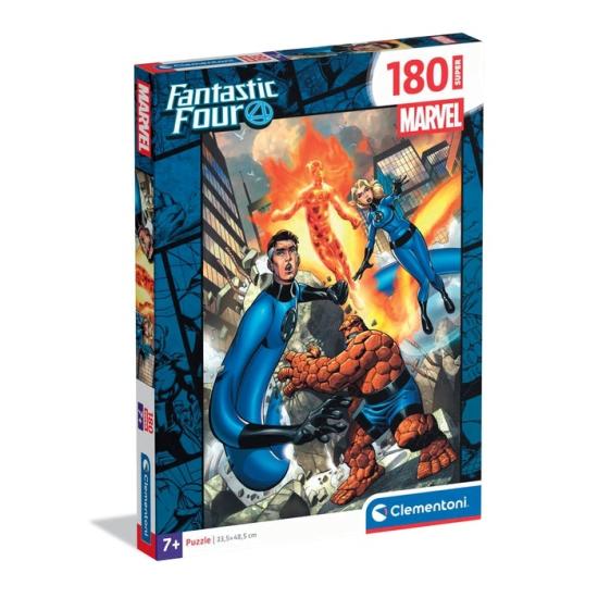 Puzzle Clementoni Super Fantastic 4 de XXL 180 Piezas