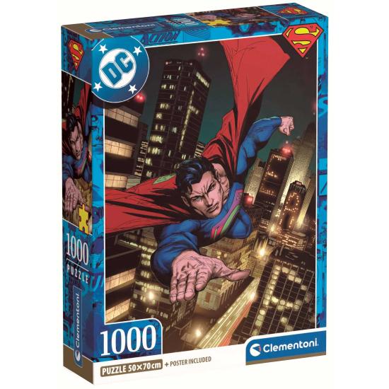 Puzzle Clementoni Superman 2025 de 1000 Piezas