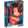 Clementoni Puzzle Adulti Dc Comics 500 Pezzi 500 Compact Pz Made In Italy