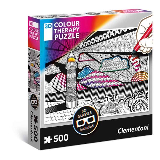 Puzzle Clementoni THERAPY El Faro de 500 Piezas