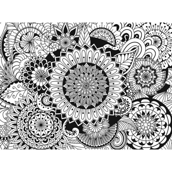 Puzzle Clementoni THERAPY Mandala de 500 Piezas Puzzle Clementoni THERAPY Mandala de 500 Piezas