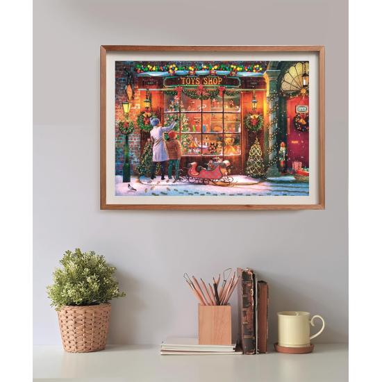 Puzzle Clementoni Tienda De Juguetes Antiguos de 500 Piezas