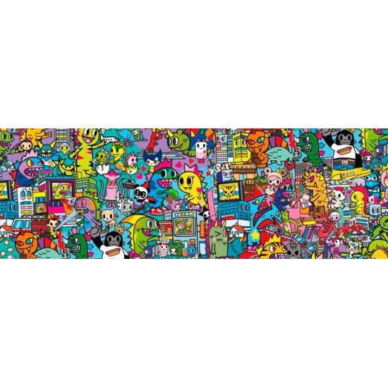 Puzzle Clementoni Tokidoki Panorama de 1000 Piezas
