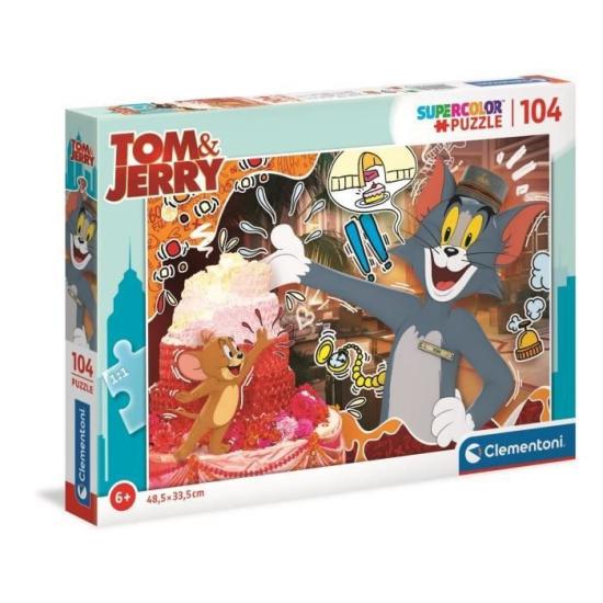 Puzzle Clementoni Tom y Jerry II de 104 Piezas