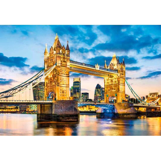 Puzzle Clementoni Tower Bridge al Anochecer de 2000 Piezas Puzzle Clementoni Tower Bridge al Anochecer de 2000 Piezas