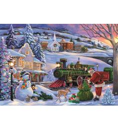 Puzzle Clementoni Tren De Navidad de 500 Piezas