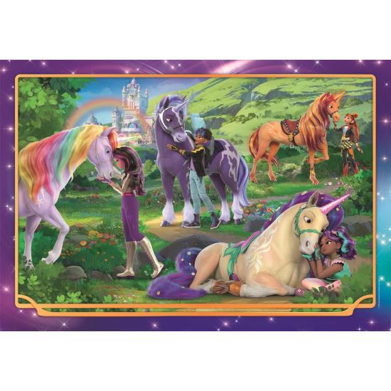 Puzzle Clementoni Unicorn Academy: En el Prado de 104 Piezas Puzzle Clementoni Unicorn Academy: En el Prado de 104 Piezas