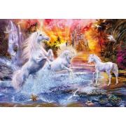 Puzzle Clementoni Unicornios Salvajes de 1500 Piezas