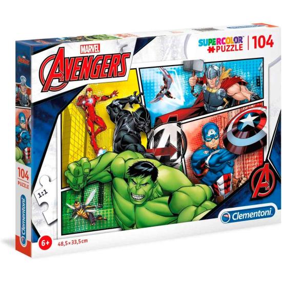 Puzzle Clementoni Vengadores de 104 Piezas Puzzle Clementoni Vengadores de 104 Piezas