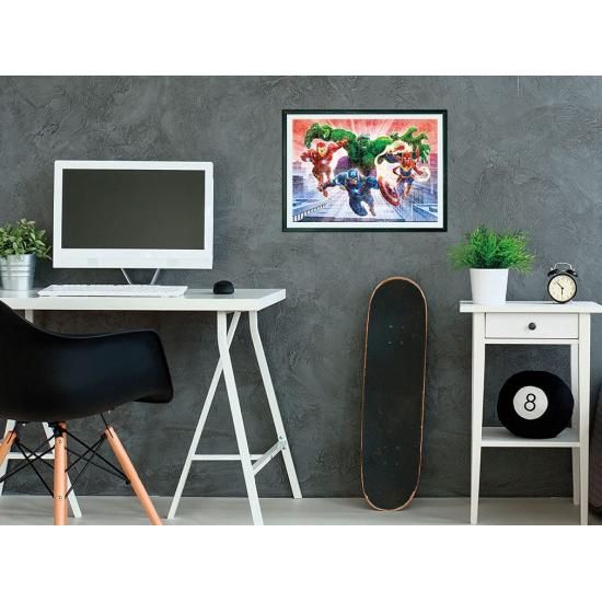 Puzzle Clementoni Vengadores Glowing de 104 Piezas