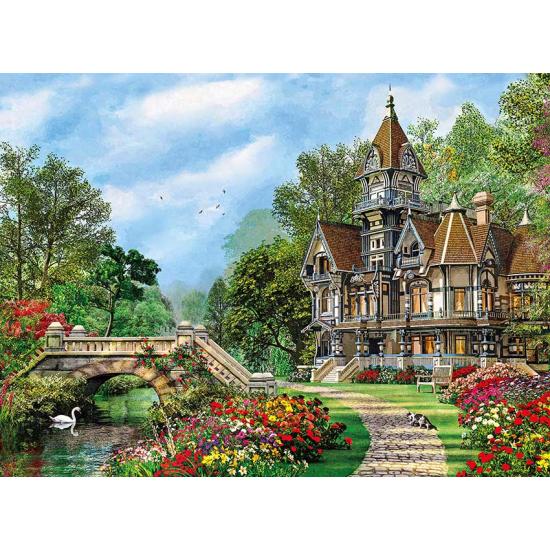 Puzzle Clementoni Vieja Cabaña del Puente de 500 Piezas Puzzle Clementoni Vieja Cabaña del Puente de 500 Piezas