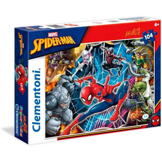 Puzzle Clementoni Villanos de Spiderman Maxi 104 Piezas Puzzle Clementoni Villanos de Spiderman Maxi 104 Piezas