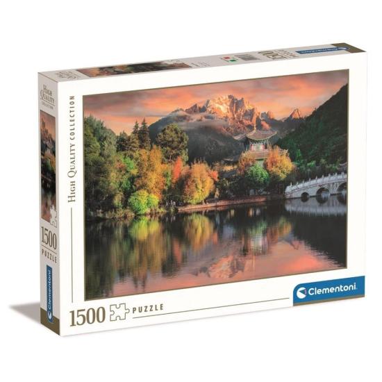 Puzzle Clementoni Vista de Lijiang de 1500 Piezas Puzzle Clementoni Vista de Lijiang de 1500 Piezas