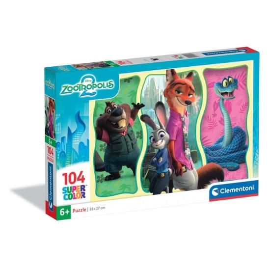 Puzzle Clementoni Zootropolis 2 de 104 Piezas