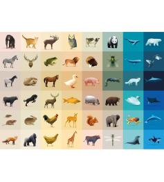 Puzzle Cloudberries Fauna de 1000 Piezas