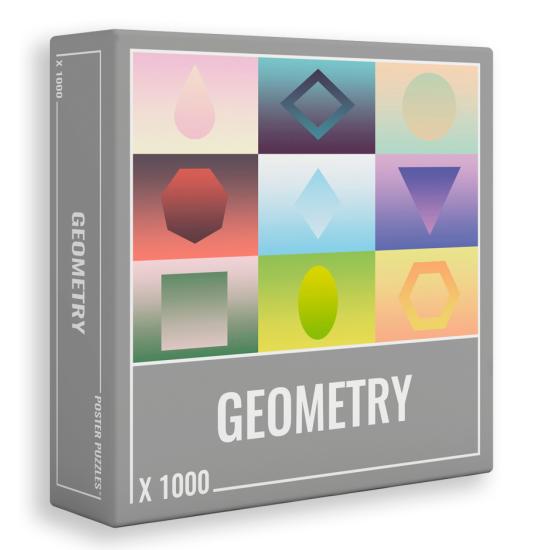 Puzzle Cloudberries Geometry de 1000 Piezas