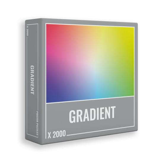 Puzzle Cloudberries Gradient de 2000 Piezas Puzzle Cloudberries Gradient de 2000 Piezas