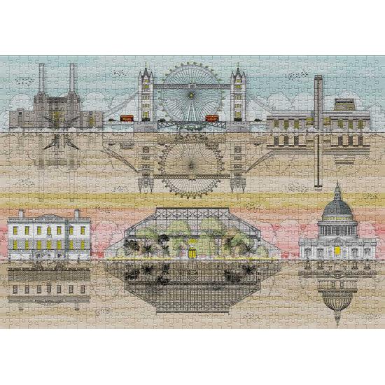 Puzzle Cloudberries London de 1000 Piezas Puzzle Cloudberries London de 1000 Piezas