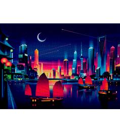 Puzzle Cloudberries Skyline de 1000 Piezas