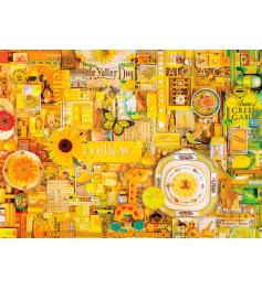 Puzzle Cobble Hill Amarillo de 1000 Piezas