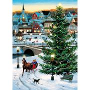 Puzzle Cobble Hill Árbol de Navidad de 1000 Piezas