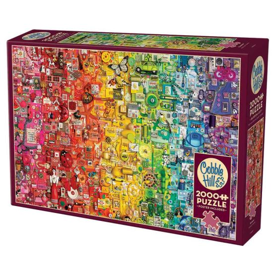 Puzzle Cobble Hill Arcoíris de 2000 Piezas Puzzle Cobble Hill Arcoíris de 2000 Piezas