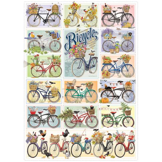 Puzzle Cobble Hill Bicicletas de 1000 Piezas Puzzle Cobble Hill Bicicletas de 1000 Piezas
