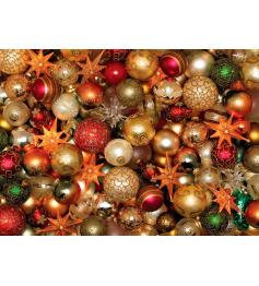 Puzzle Cobble Hill Bolas de Navidad de 500 Piezas XXL