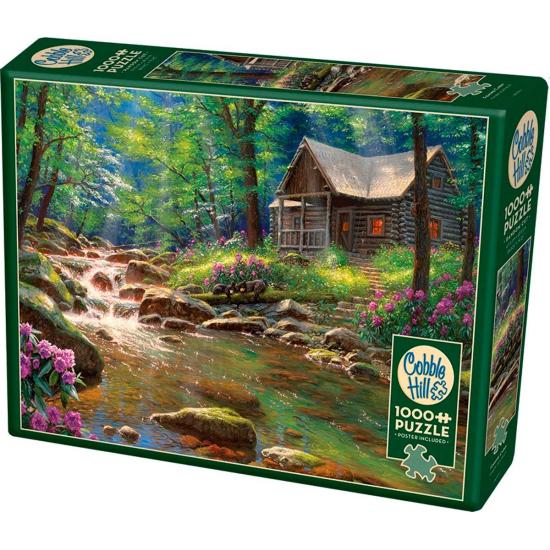 Puzzle Cobble Hill Cabaña de Pesca de 1000 Piezas Puzzle Cobble Hill Cabaña de Pesca de 1000 Piezas