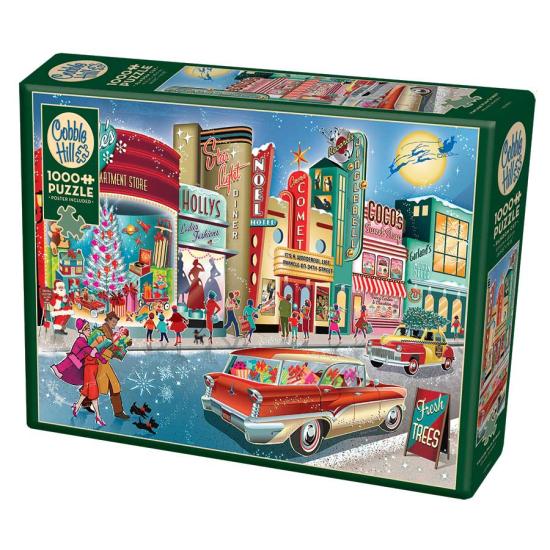 Puzzle Cobble Hill Calle Mayor Vintage de 1000 Piezas