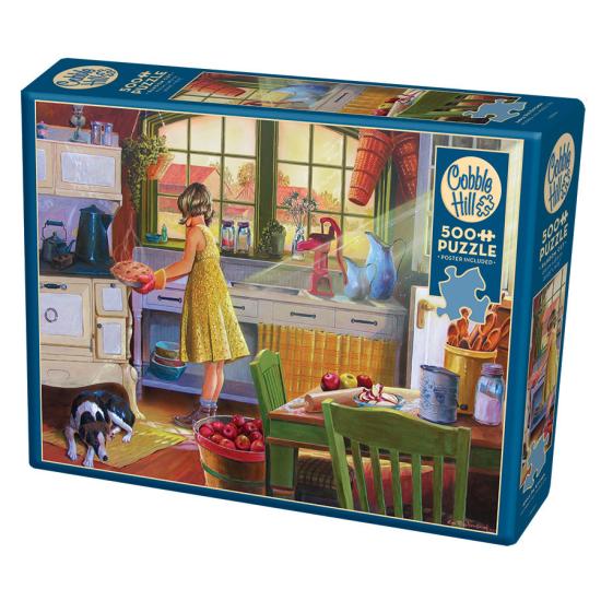 Puzzle Cobble Hill Cocinando Pastel de Manzana XXL de 500 Pzs Puzzle Cobble Hill Cocinando Pastel de Manzana XXL de 500 Pzs