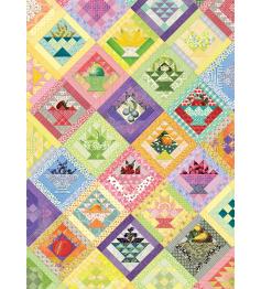 Puzzle Cobble Hill Colcha de Cestas de Frutas de 1000 Piezas