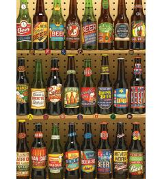 Puzzle Cobble Hill Colección de Cervezas Americanas 1000 Piezas