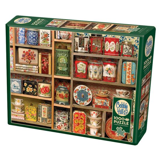 Puzzle Cobble Hill Colección de Latas Antiguas de 1000 Pzs Puzzle Cobble Hill Colección de Latas Antiguas de 1000 Pzs