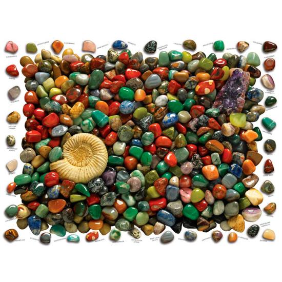 Puzzle Cobble Hill Colección de Piedras de 500 Piezas