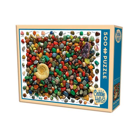 Puzzle Cobble Hill Colección de Piedras de 500 Piezas