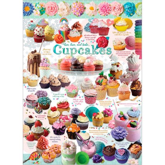 Puzzle Cobble Hill Cupcake Time de 1000 Piezas Puzzle Cobble Hill Cupcake Time de 1000 Piezas