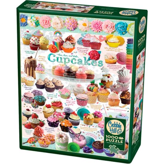 Puzzle Cobble Hill Cupcake Time de 1000 Piezas Puzzle Cobble Hill Cupcake Time de 1000 Piezas