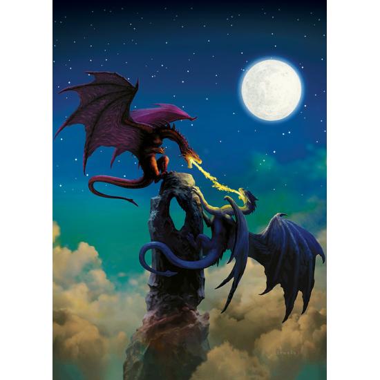Puzzle Cobble Hill Duelo de Dragones de 1000 Piezas