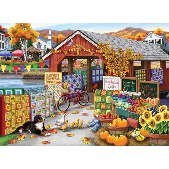 Puzzle Cobble Hill El Festival de la Cosecha XXL de 500 Pzs Puzzle Cobble Hill El Festival de la Cosecha XXL de 500 Pzs
