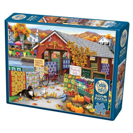 Puzzle Cobble Hill El Festival de la Cosecha XXL de 500 Pzs Puzzle Cobble Hill El Festival de la Cosecha XXL de 500 Pzs