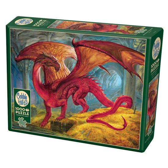 Puzzle Cobble Hill El Tesoro del Dragón Rojo de 1000 Piezas Puzzle Cobble Hill El Tesoro del Dragón Rojo de 1000 Piezas