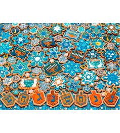 Puzzle Cobble Hill Galletas de Hanukkah de 1000 Piezas
