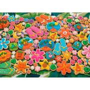 Puzzle Cobble Hill Galletas Tropicales de 1000 Piezas