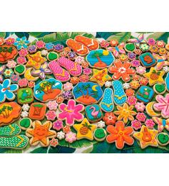 Puzzle Cobble Hill Galletas Tropicales de 1000 Piezas